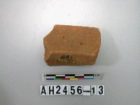 藏品(紅色細砂細繩紋陶片)的圖片